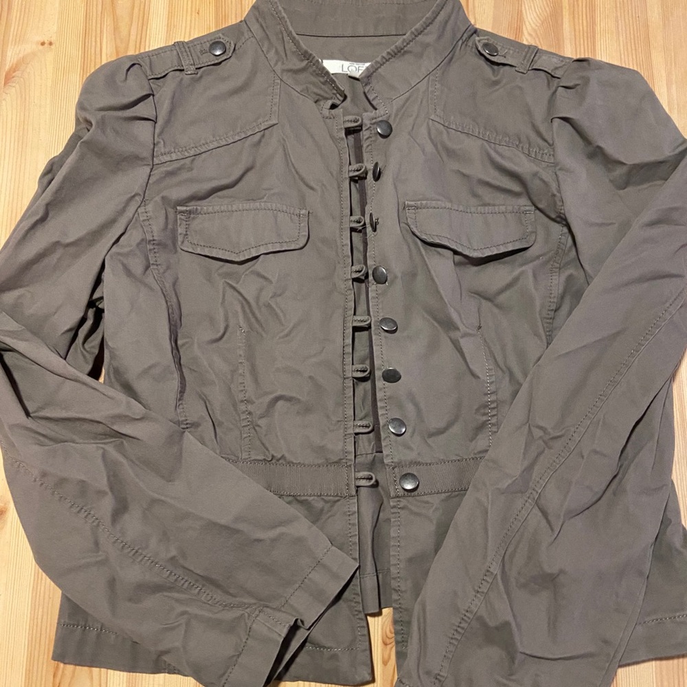 LOFT Military jacket size 12